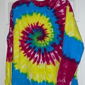 Tye dye Long sleeve shirt